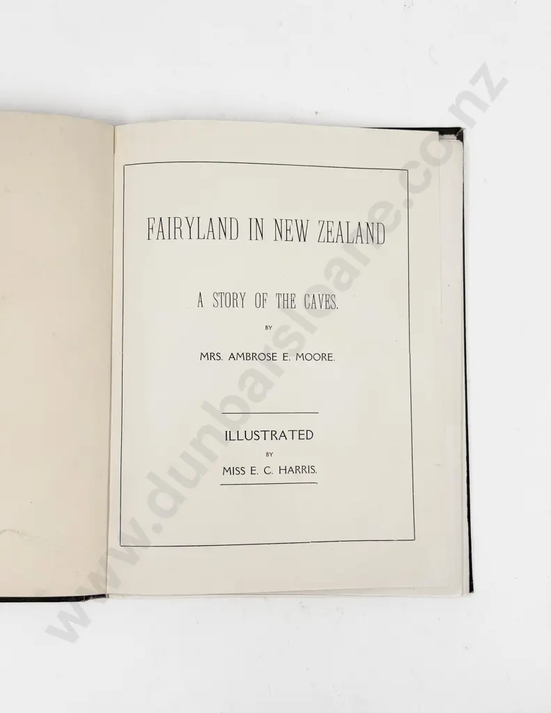 New Zealand Fairyland, A Story of the Caves, c1909 Image 1++