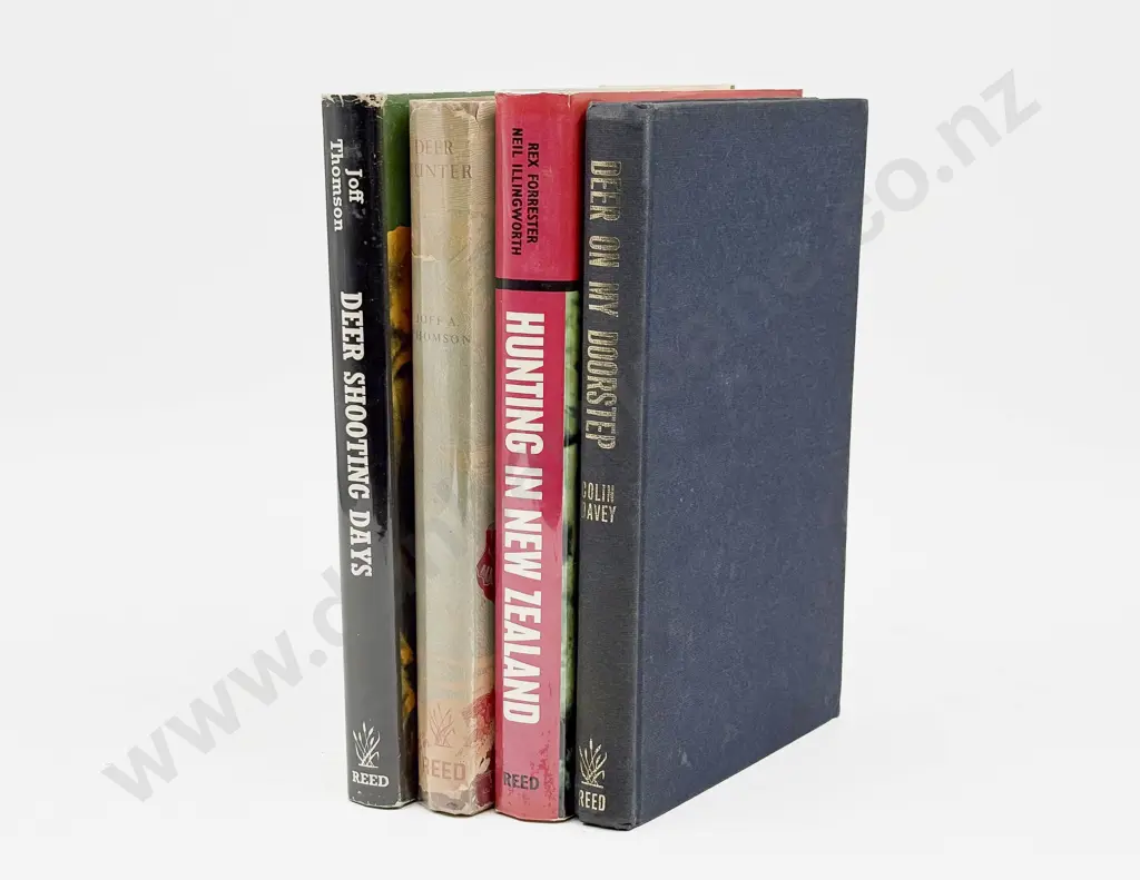4 New Zealand Hunting Books Image 1++