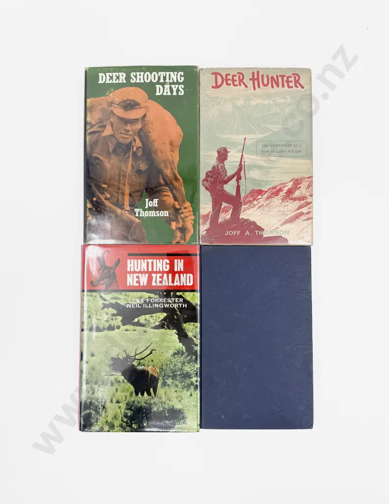 4 New Zealand Hunting Books Image 1++