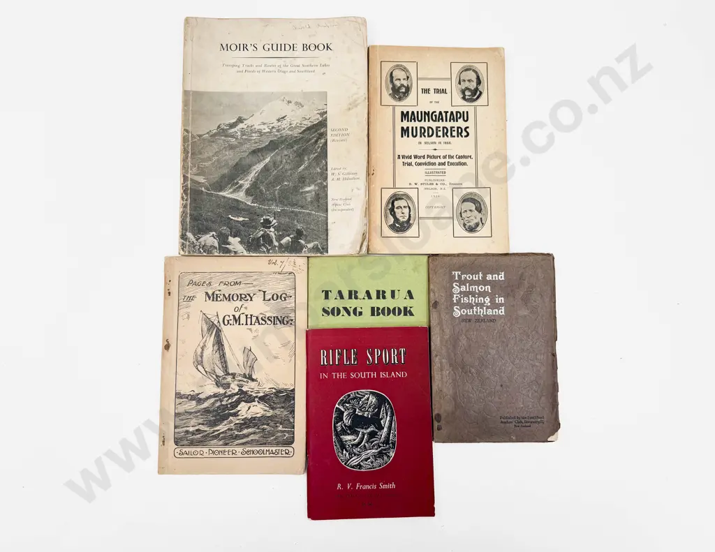 6 NZ Sporting & Other Volumes Image 1++