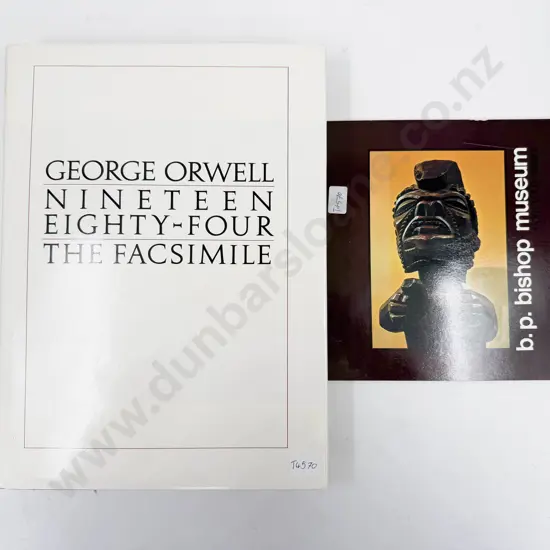 George Orwell Nineteen Eighty-Four The Facsimile and other