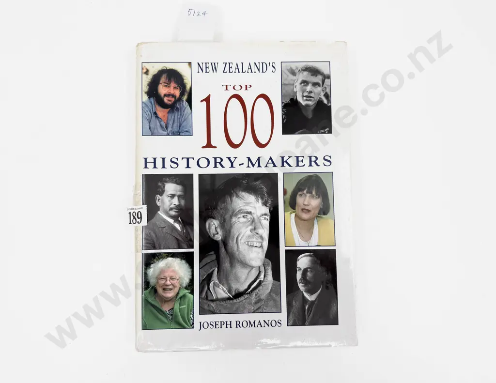 New Zealand's Top 100 History-Makers - Joseph Romanos Image 1++