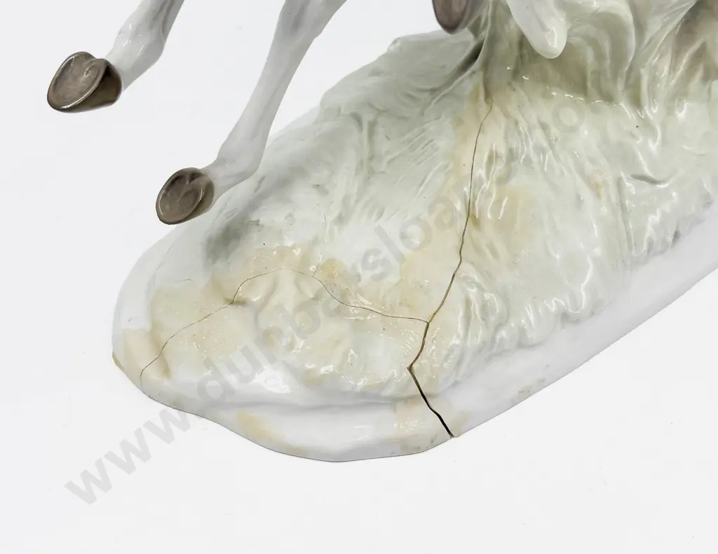 Large Hutschenreuther Horse Figure Group (A/F) Image 1++