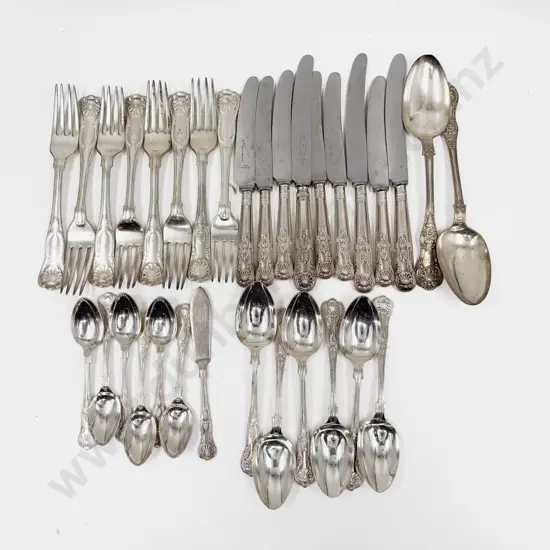 Qty of Kings Pattern Cutlery