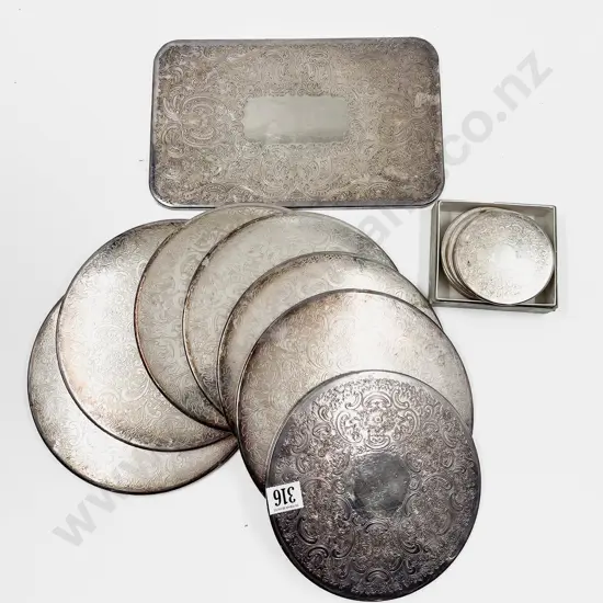 Qty of Assorted Coasters and Place Mats