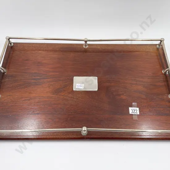 Mahogany Drinks Tray