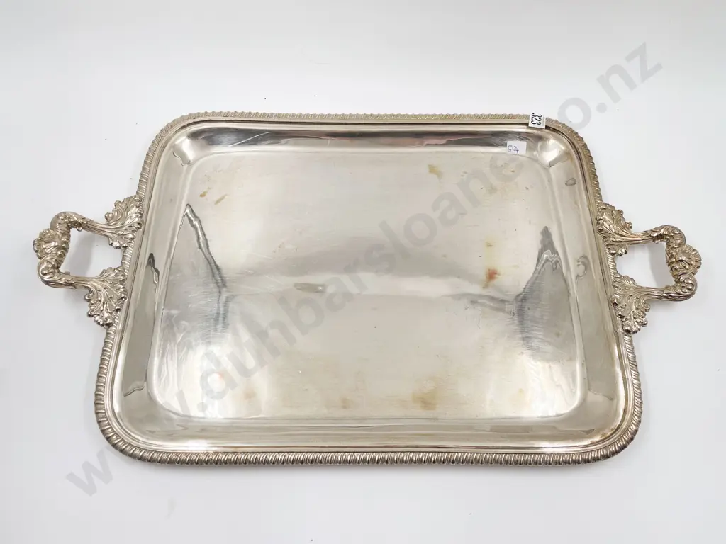 Double Handled S/P Serving Tray Image 1++