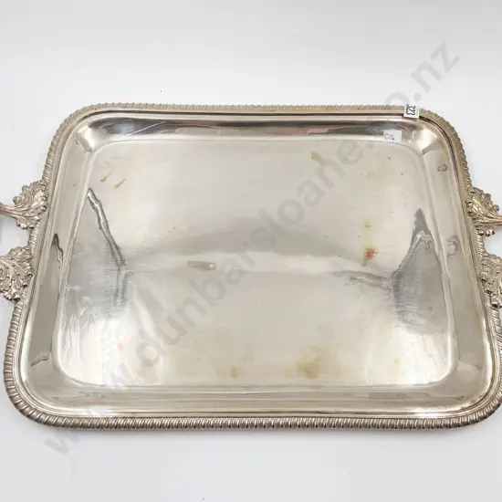 Double Handled S/P Serving Tray