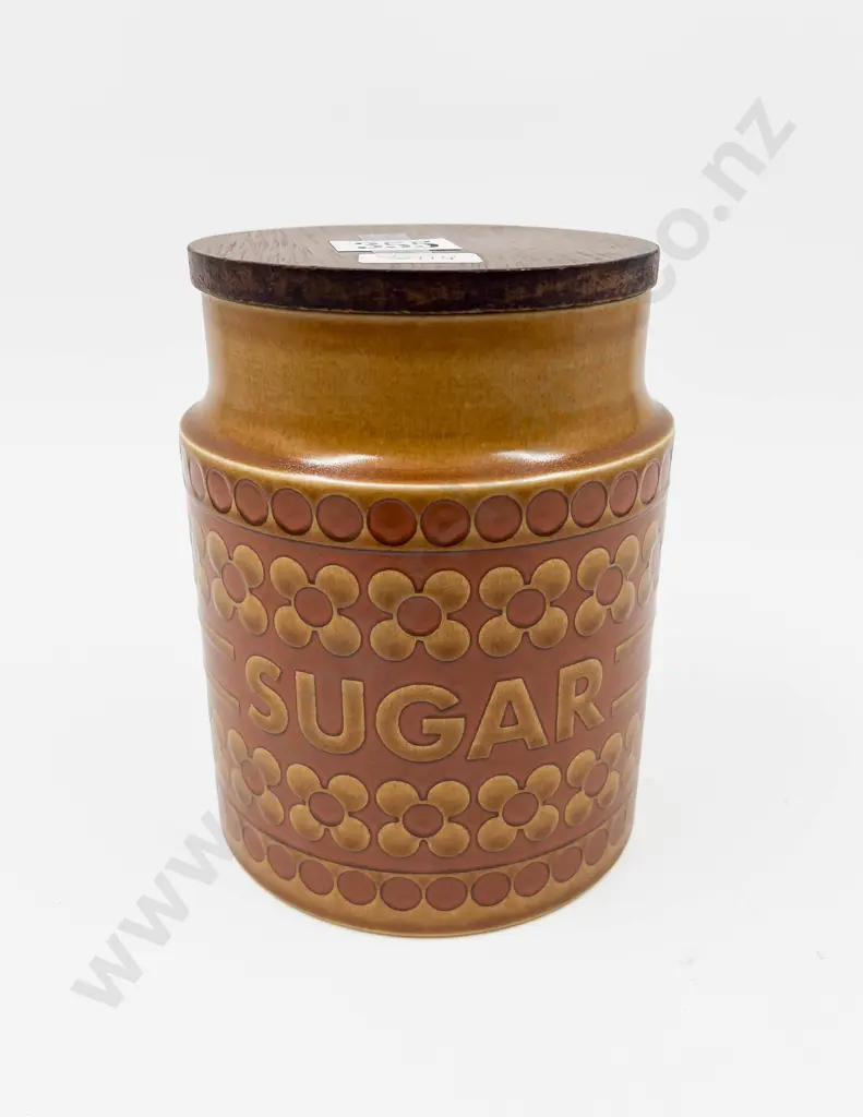 Hornsea Saffron Pottery Sugar Jar Image 1++