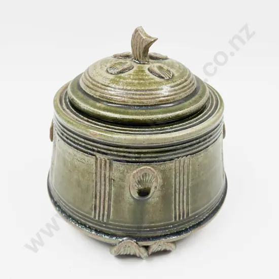 Lidded NZ Pottery Container