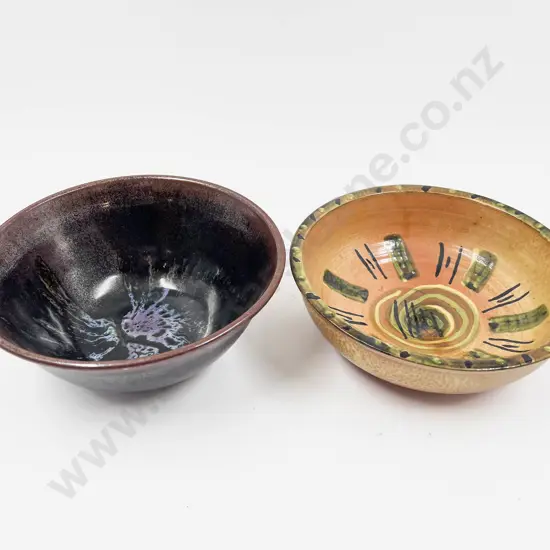 Two NZ Pottery Bowls