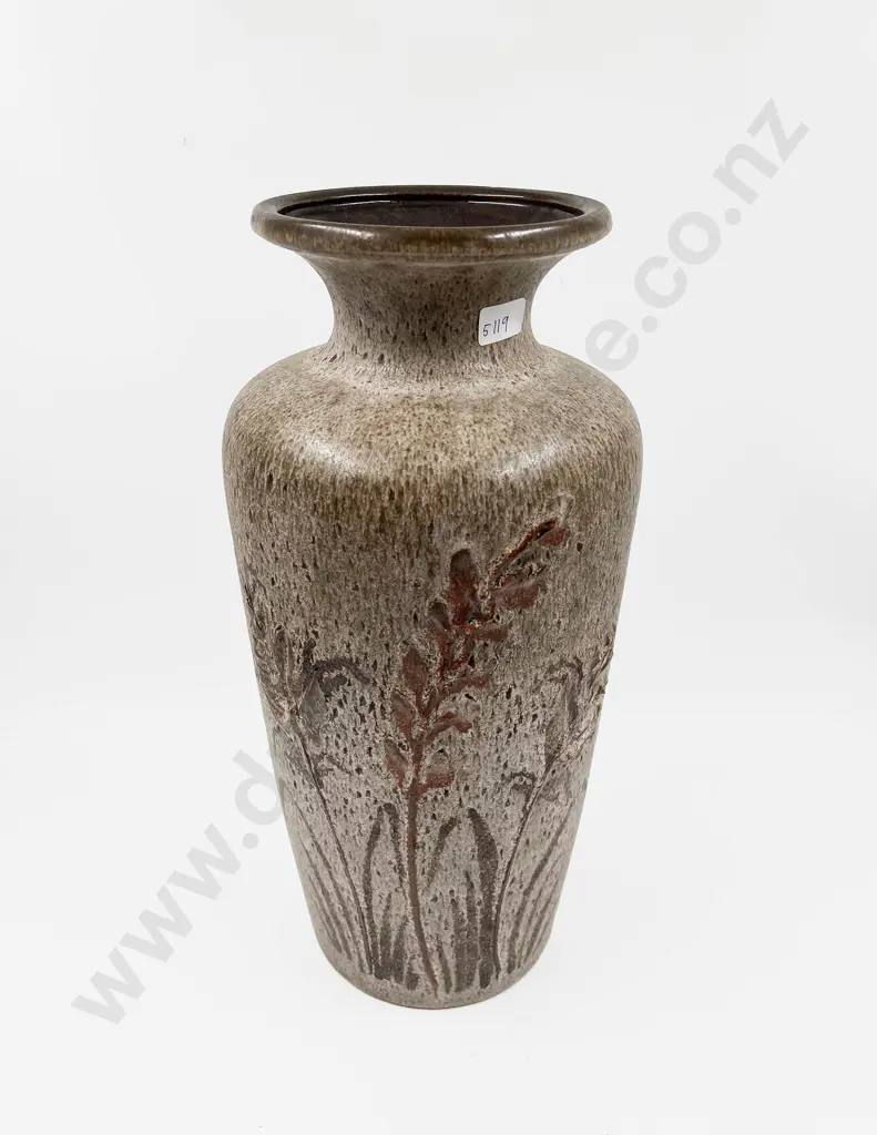 Large German Pottery Vase Image 1++