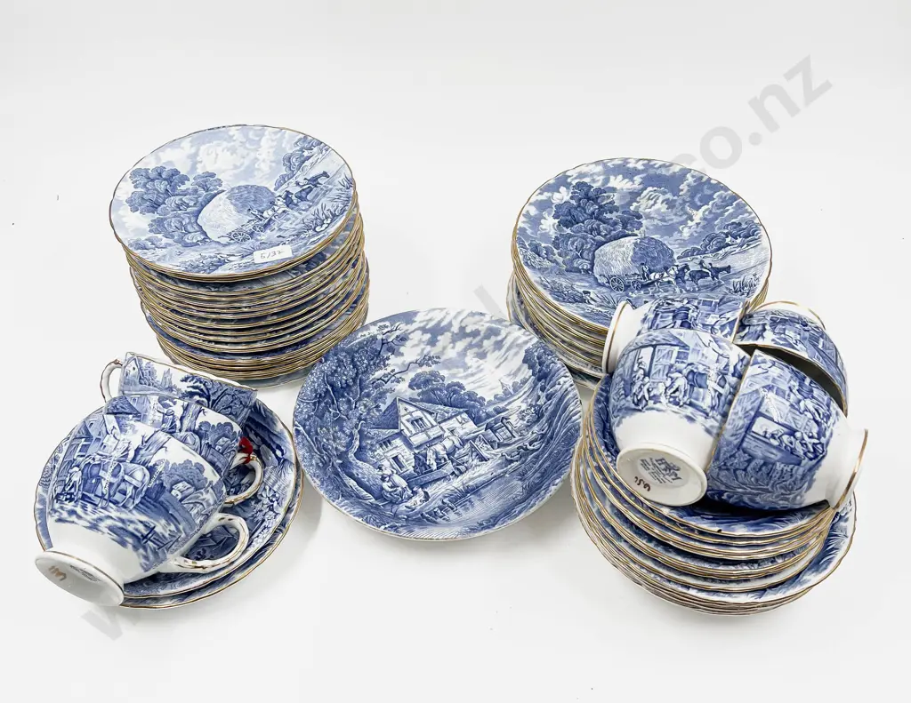Qty of Sutherland "Rural Scenes" Fancy China Image 1++