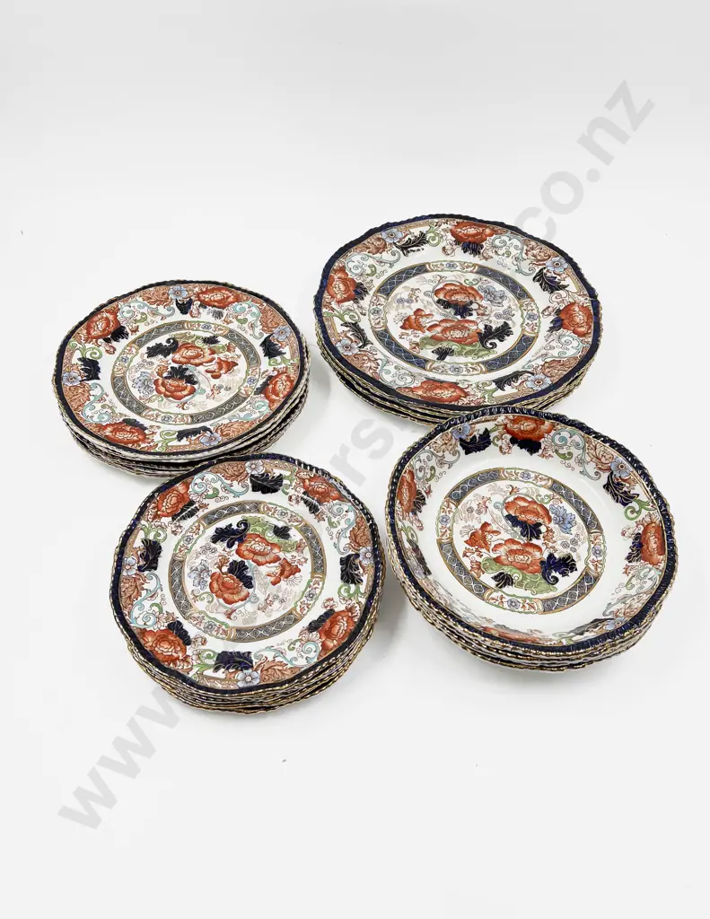 Qty of Wood & Sons "Verona" Pattern Dinner China Image 1++