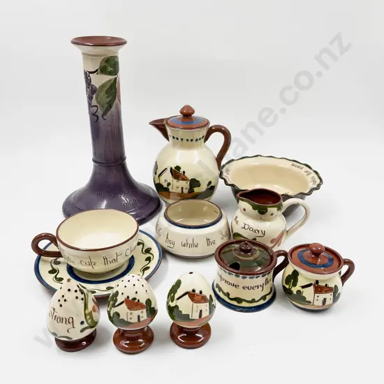 Qty of Assorted Torquay Ware