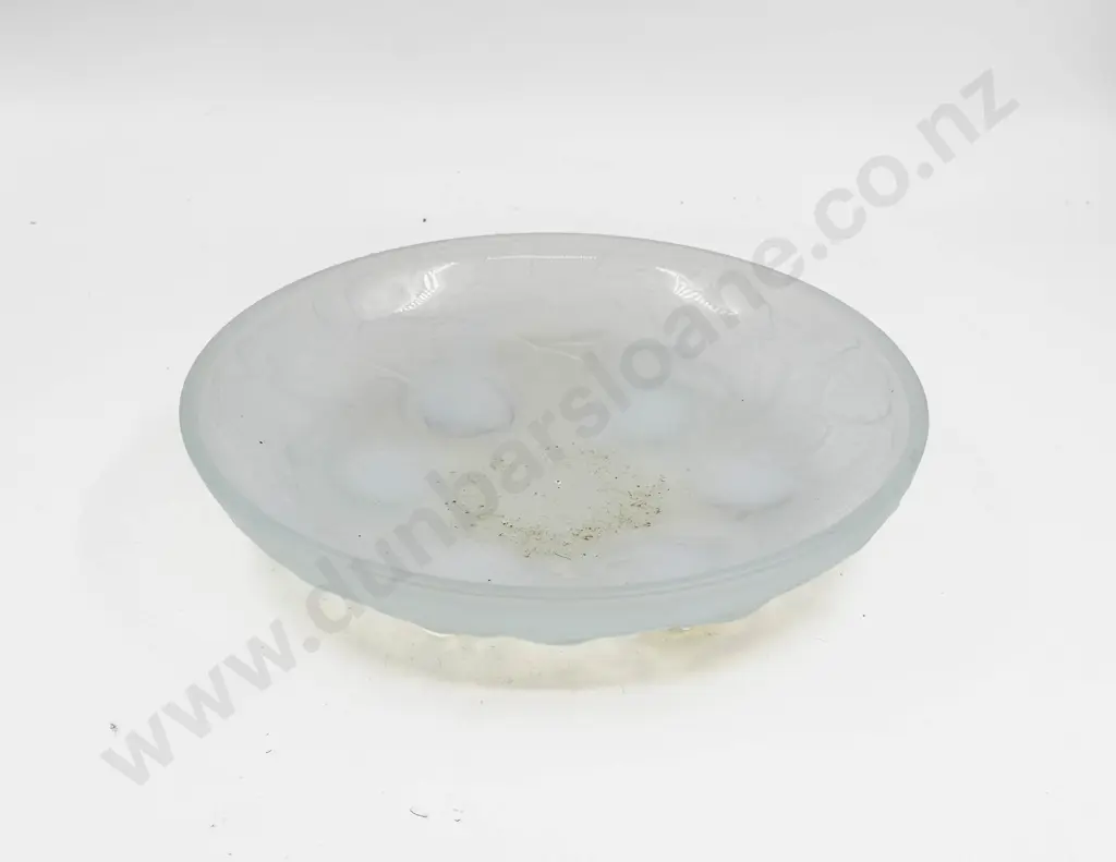 Etling Embossed Rose Decorated Shallow Table Bowl Image 1++