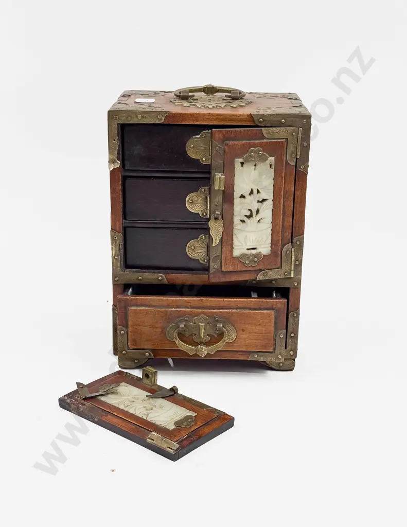 Chinese Chest Form Multi Drawer Jewellery Box (faults) Image 1++