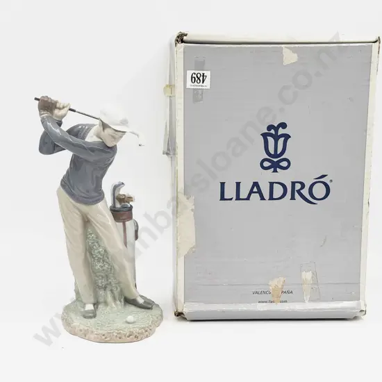 Boxed Lladro Figure "Golfer"