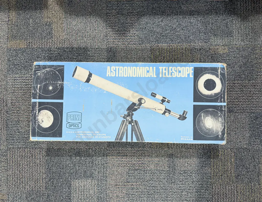 Vintage Boxed Prinz Optics Telescope Image 1++