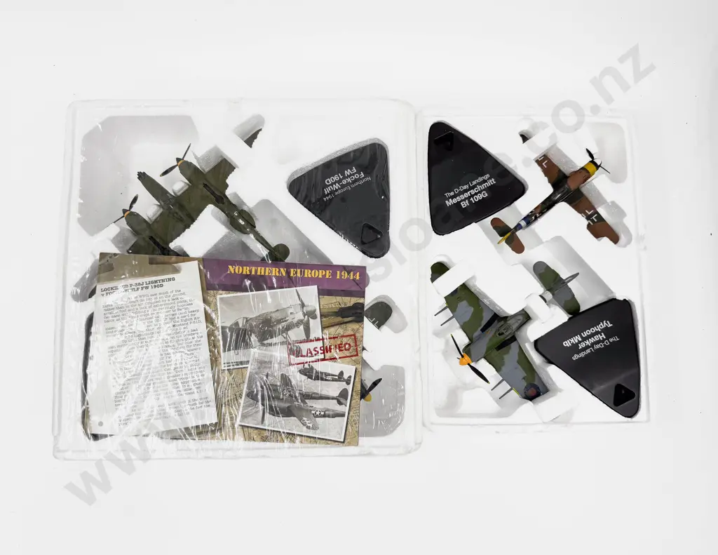 Atlas Editions Fighter Planes 'Northern Europe 1944' and 'D-Day Landings Aces' Image 1++