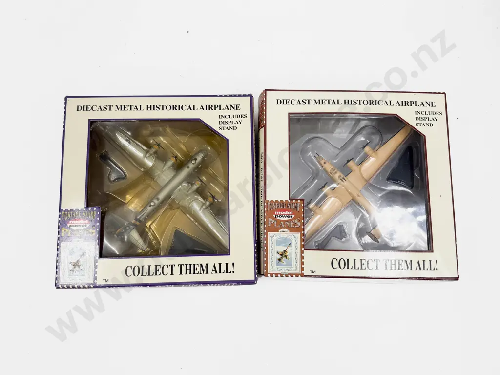 Two Boxed Model Power 'Postage Stamp' Planes Image 1++