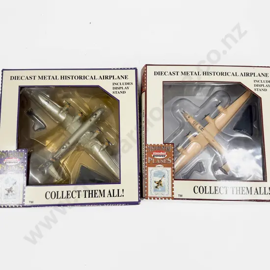 Two Boxed Model Power 'Postage Stamp' Planes