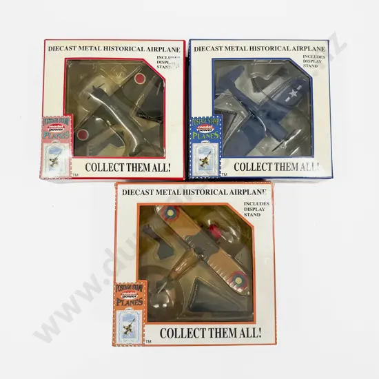 Three Boxed Model Power 'Postage Stamp' Planes