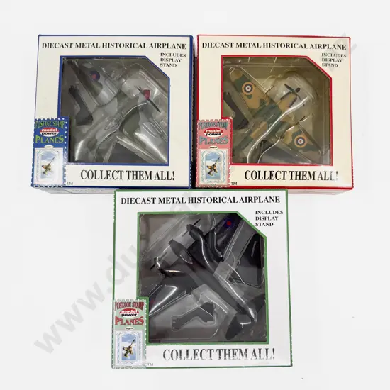 Three Boxed Model Power 'Postage Stamp' Planes