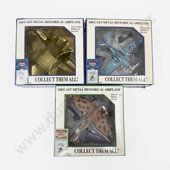 Three Boxed Model Power 'Postage Stamp' Planes