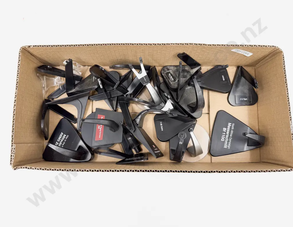 Qty Various Model Fighter Plane Display Stands Image 1++