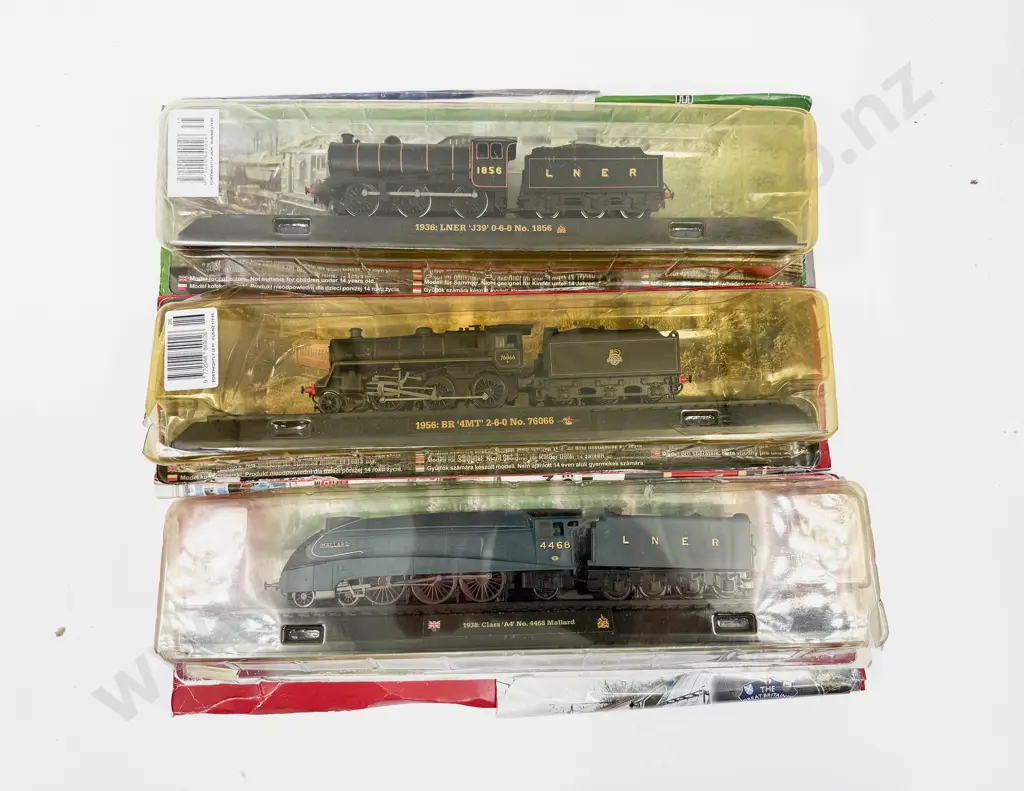 Original Bubble Packed Great British Locomotive Collection Locomotive Models x3 with Magazines Image 1++