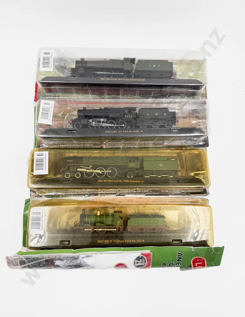 Original Bubble Packed Great British Locomotive Collection Locomotive Models x4 Image 1++