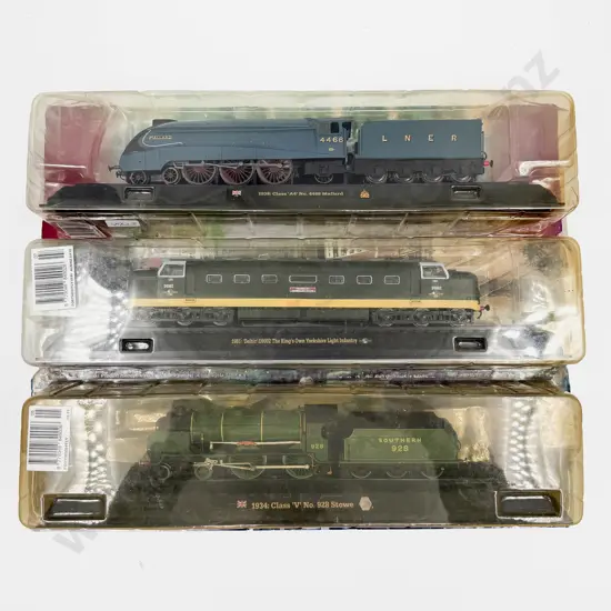 Original Bubble Packed Great British Locomotive Collection Locomotive Models x3