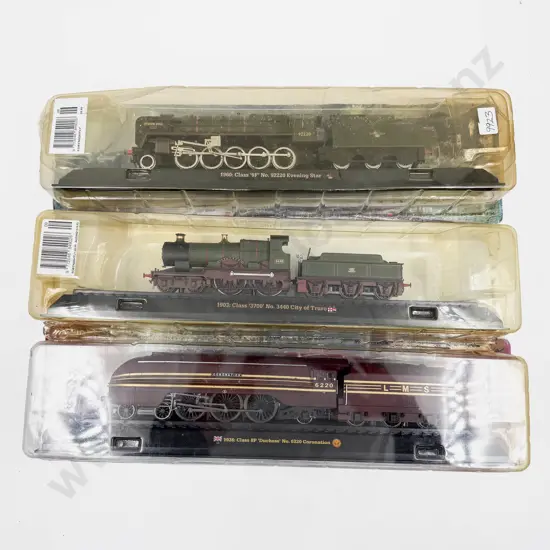 Original Bubble Packed Great British Locomotive Collection Locomotive Models x3