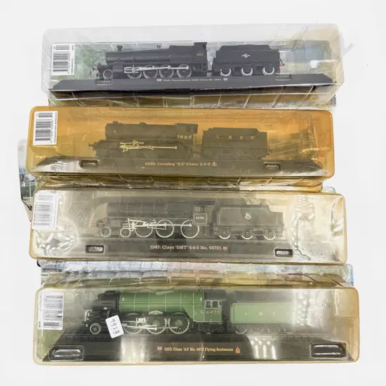 Original Bubble Packed Great British Locomotive Collection Locomotive Models x4