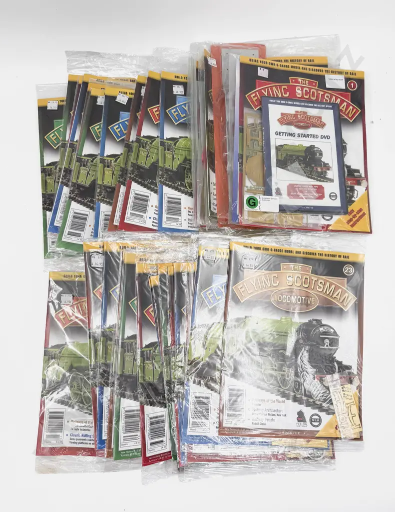 Hachette Partworks Weekly Magazine Build Your Own 0-Gauge Model The Flying Scotsman 1- 125 complete set Image 1++