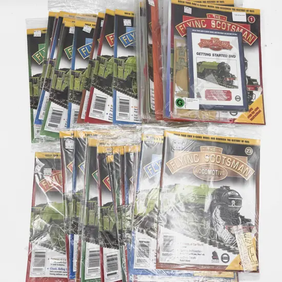 Hachette Partworks Weekly Magazine Build Your Own 0-Gauge Model The Flying Scotsman 1- 125 complete set