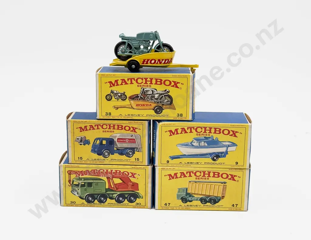 Matchbox Series Boxed 9 - 15 - 30 - 38 - 47 Image 1++