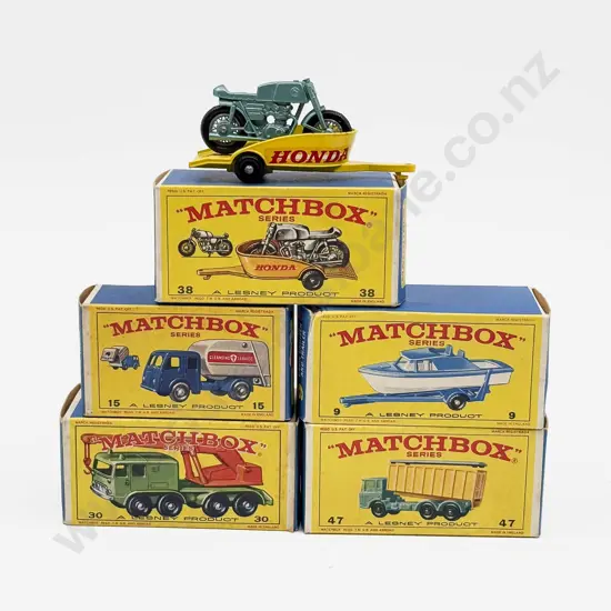Matchbox Series Boxed 9 - 15 - 30 - 38 - 47