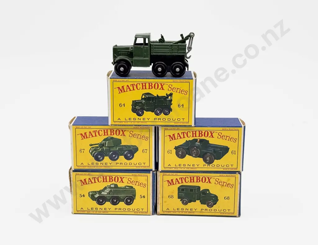 Matchbox Series Boxed 61 - 54 - 64 - 68 - 67 Image 1++