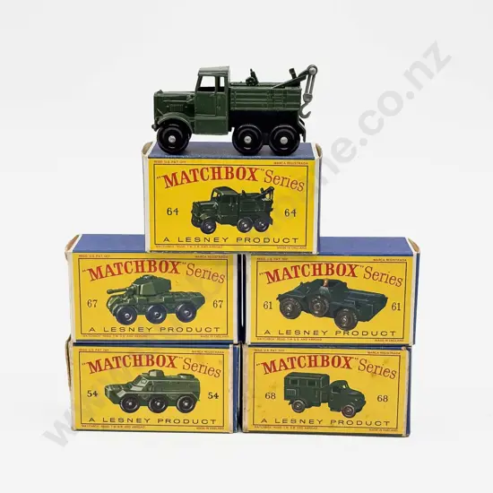 Matchbox Series Boxed 61 - 54 - 64 - 68 - 67