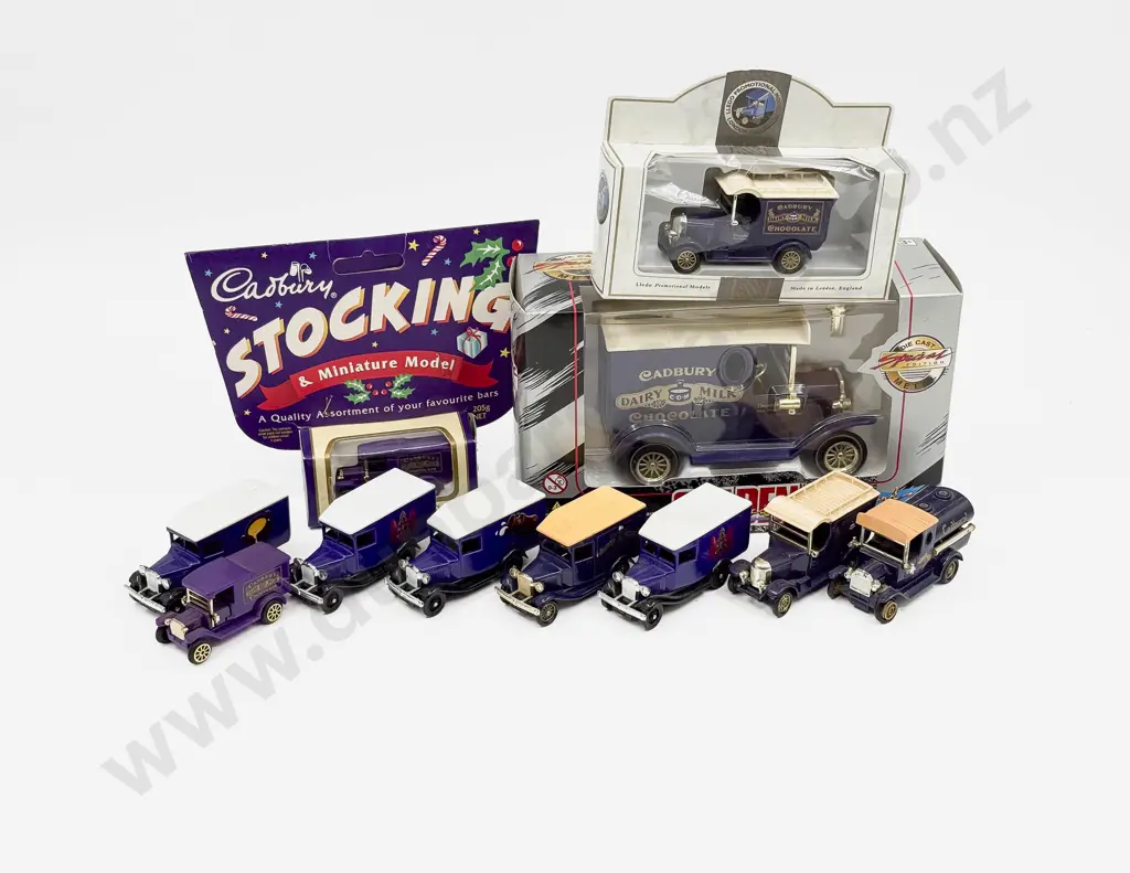 Qty Various Boxed and Unboxed Cadbury Promotional Models Image 1++