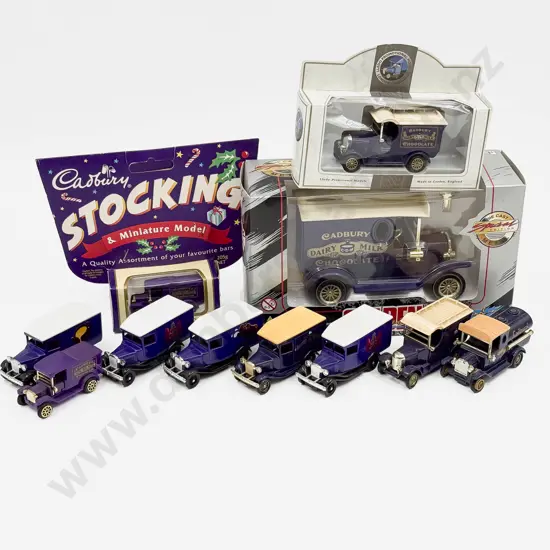 Qty Various Boxed and Unboxed Cadbury Promotional Models