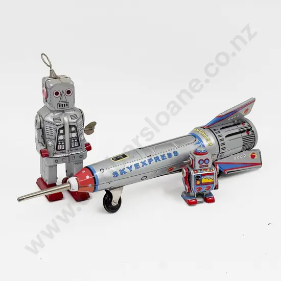 Made in China MS378 Friction Drive Rocket and MS403 MS235 Clockwork Robots