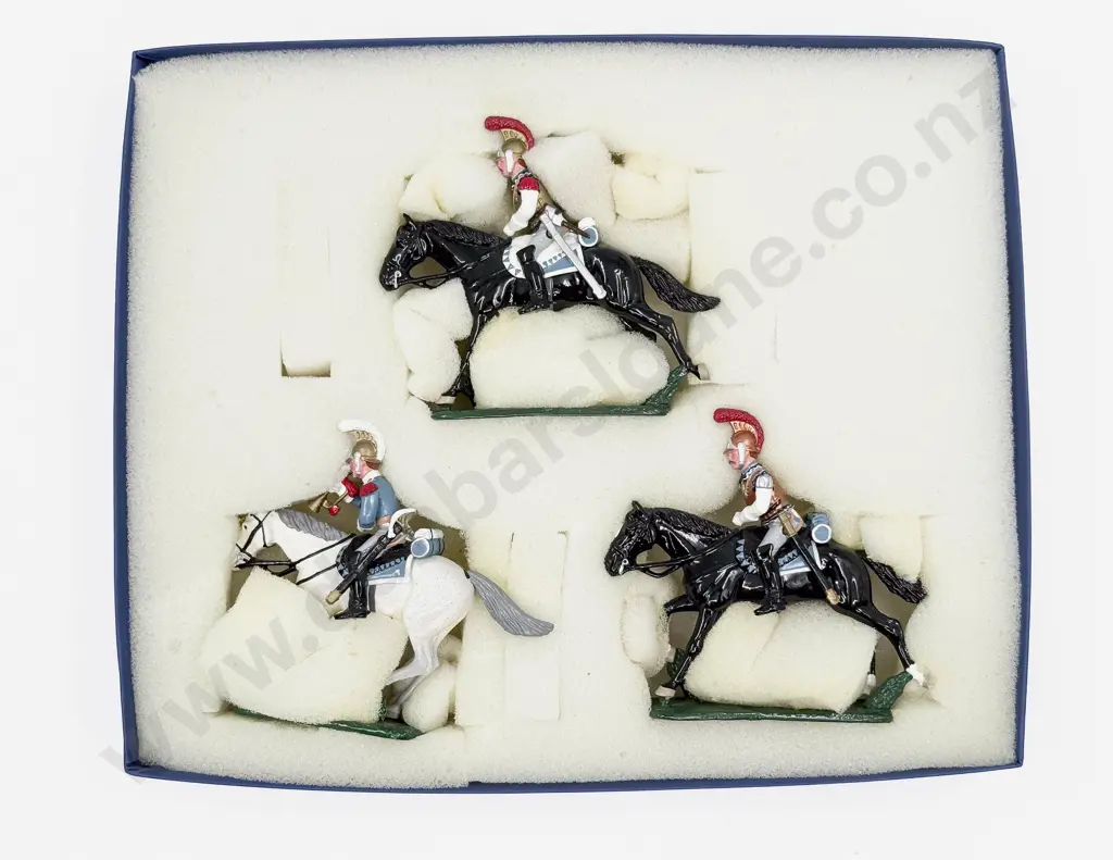 NZ Boxed Soldiers of the World Napoleons Heavy Cavalry - Waterloo Image 1++