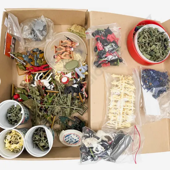 Assorted Plastic Soldiers War Gaming and Some Britains