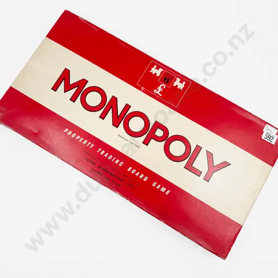 Vintage Boxed British Pounds Monopoly Board Game