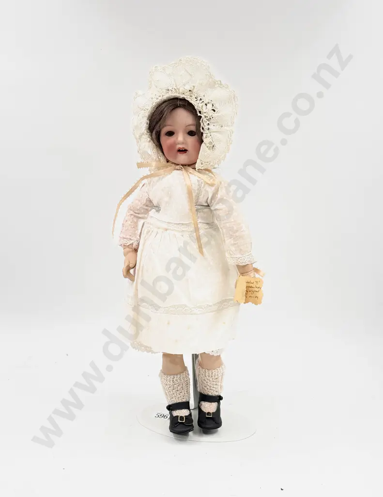 Nippon Bisque Doll on Composition Body 40cm Image 1++