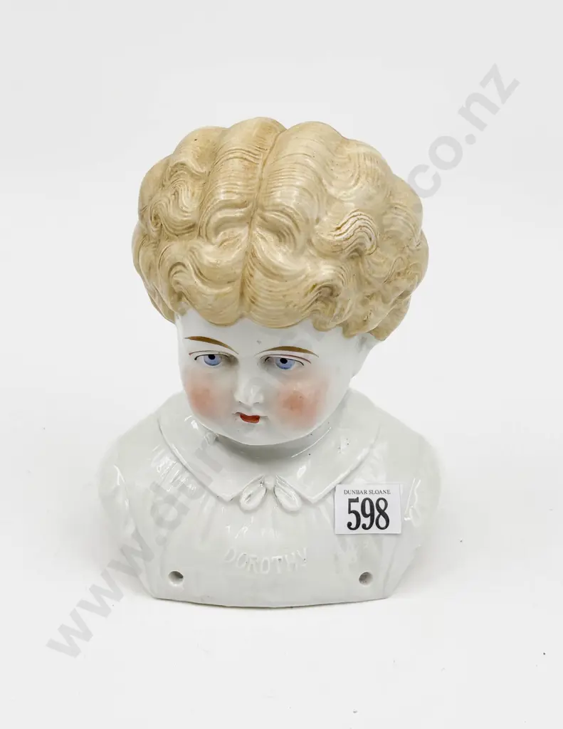 Hertwig China Head Only Named Dorothy 18cm Image 1++