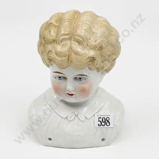 Hertwig China Head Only Named Dorothy 18cm
